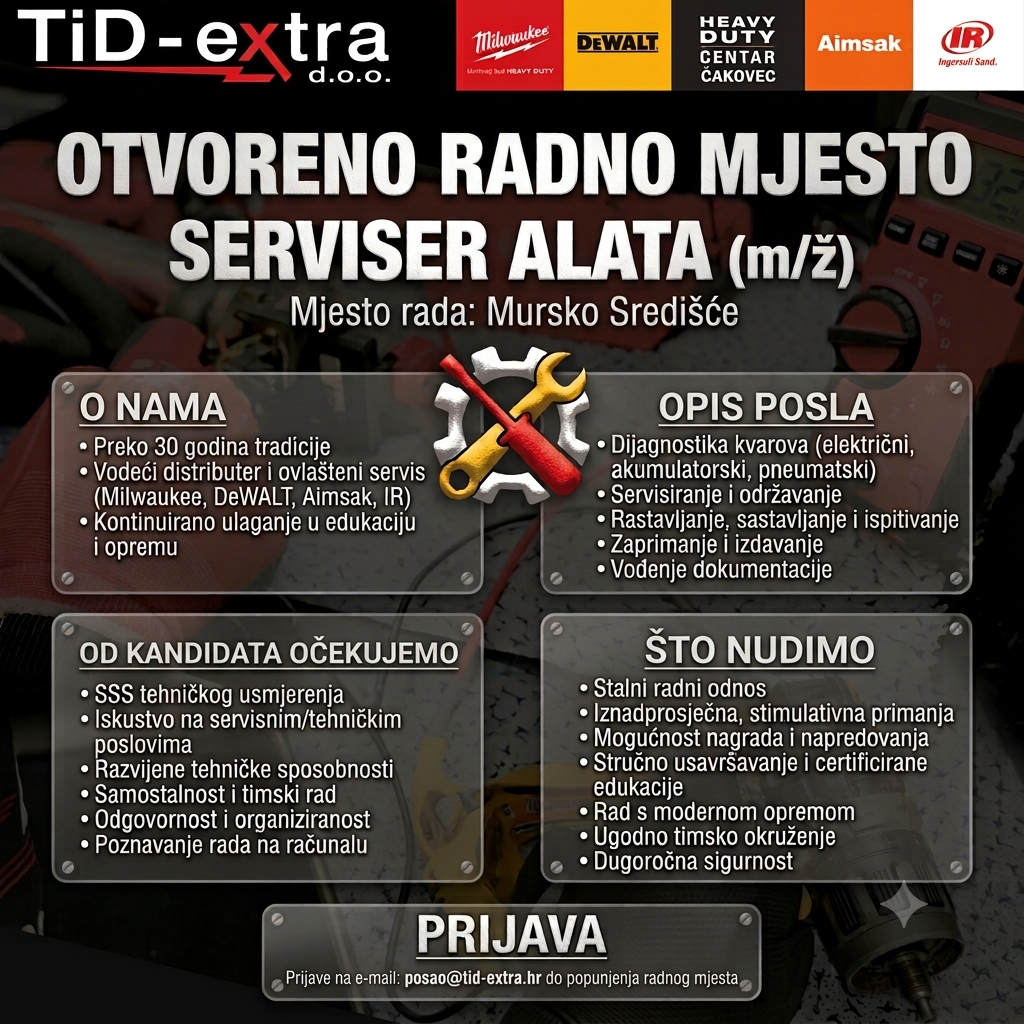 TiDextra serviser opis